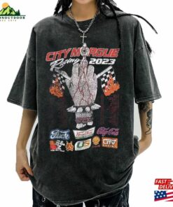 Comfort Colors City Morgue Shirt Grey Day Tour 2023 Band Music Hoodie T Shirt 3