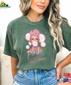 Comfort Colors Concert Shirt Pink Trustfall Tour 2023 Album Tee Classic Sweatshirt