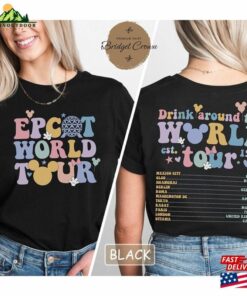Comfort Colors Disney Epcot Shirt World Tour Drinking Around The Hoodie Unisex 2 Comfort Colors Disney Epcot Shirt World Tour Drinking Around The Hoodie Unisex 3