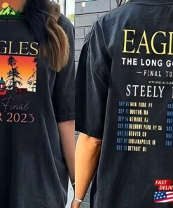 Comfort Colors Eagles Band Tour 2023 2 Sides Shirt The Long Goodbye Finals T-Shirt Unisex Comfort Colors Eagles Band Tour 2023 2 Sides Shirt The Long Goodbye Finals T-Shirt Unisex