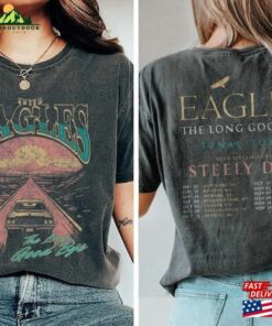 Comfort Colors Eagles Band Tour 2023 2 Sides Shirt The Long Goodbye Finals Unisex T-Shirt
