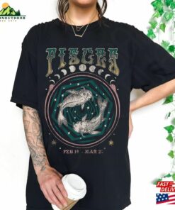 Comfort Colors Graphic Tee Pisces Zodiac Shirt Band Sweatshirt T-Shirt 2 Comfort Colors Graphic Tee Pisces Zodiac Shirt Band Sweatshirt T Shirt 3