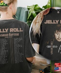 Comfort Colors Jelly Roll Tour 2023 Cross Road Shirt Hoodie T-Shirt