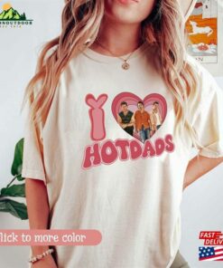 Comfort Colors Jonas Brothers 2023 Shirt I Love Hot Dads Joe Homage Classic Unisex
