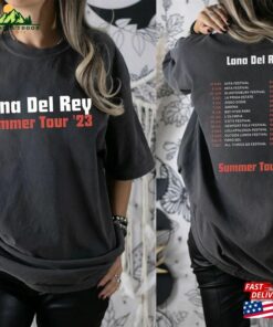 Comfort Colors Lana Del Rey Summer 2023 Tour T-Shirt Fan Shirt Vintage Classic Unisex