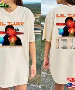 Comfort Colors Lil Tjay Beat The Odds Tour 2023 Shirt Fan Rapper Concert Classic T-Shirt
