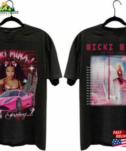 Comfort Colors Nicki Minaj Pink Friday 2 Double Sided Shirt Tour Dates Side Tee Hoodie Sweatshirt