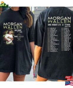 Comfort Colors One Night At A Time Morgan Wallen 2023 Tour Shirt Country Music Unisex Sweatshirt 1