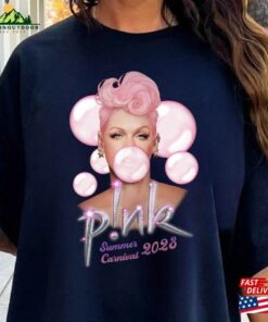 Comfort Colors Pink Summer Carnival 2023 Trustfall Album Tee Singer Tour Music Festival Shirt Concert Apparel Hoodie Sweatshirt