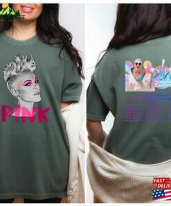 Comfort Colors Pink Summer Carnival 2023 Trustfall Album Tee Singer Tour Music Festival Shirt Concert Apparel Unisex Classic