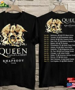 Comfort Colors Queen Adam Lambert The Rhapsody Tour 2023 T-Shirt Rock Band Hoodie Comfort Colors Queen Adam Lambert The Rhapsody Tour 2023 T-Shirt Rock Band Hoodie
