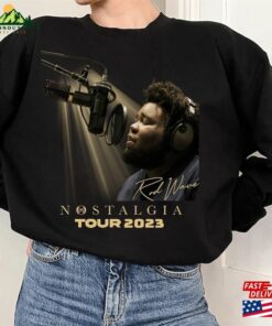 Comfort Colors Rod Wave Sweatshirt Nostalgia Tour 2023 Concert Shirt Beautiful Mind Classic Hoodie 2