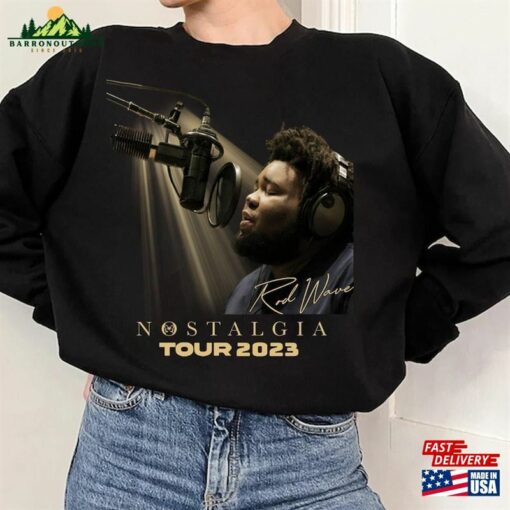 Comfort Colors Rod Wave Sweatshirt Nostalgia Tour 2023 Concert Shirt Beautiful Mind Classic Hoodie