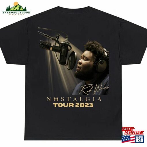 Comfort Colors Rod Wave Sweatshirt Nostalgia Tour 2023 Concert Shirt Beautiful Mind Classic Hoodie