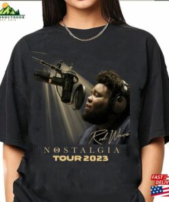 Comfort Colors Rod Wave Sweatshirt Nostalgia Tour 2023 Concert Shirt Beautiful Mind Classic Hoodie 4