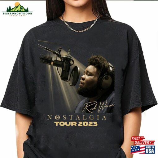 Comfort Colors Rod Wave Sweatshirt Nostalgia Tour 2023 Concert Shirt Beautiful Mind Classic Hoodie