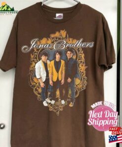 Comfort Color’s Shirt Jonas Brothers Vintage Tour Graphic Tee Hoodie Sweatshirt