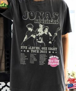 Comfort Color’s Shirt Jonas Brothers Vintage Tour Graphic Tee T-Shirt Sweatshirt