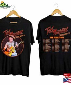 Comfort Colors Ted Nugent Adios Mofo 2023 Tour Shirt Final Fan Unisex Hoodie