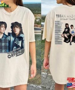Comfort Colors Tegan And Sara Cry Baby Tour 2023 Shirt Concert Classic Sweatshirt
