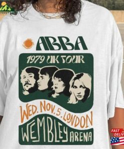 Comfort Colors The Abba T-Shirt Retro 1979 Uk Tour Sweatshirt Gift For Fan