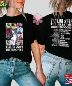 Comfort Colors The Eras Tour 2 Sides T-Shirt Taylor Swiftie Shirt 2023 Classic Unisex Comfort Colors The Eras Tour 2 Sides T-Shirt Taylor Swiftie Shirt 2023 Classic Unisex