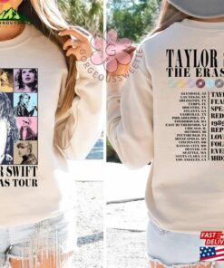 Comfort Colors The Eras Tour 2 Sides T-Shirt Taylor Swiftie Shirt 2023 Classic Unisex