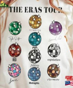 Comfort Colors The Eras Tour T-Shirts Disco Ball Shirt Taylor 2023 Unisex Sweatshirt