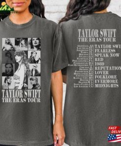 Comfort Colors Ts Eras Tour Merch Dates On Back 2 Sided Tee Classic T-Shirt 2 Comfort Colors Ts Eras Tour Merch Dates On Back 2 Sided Tee Classic T Shirt 3