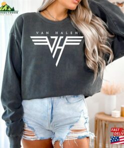 Comfort Colors Van Halen Sweat Edie Hoodie T-Shirt Classic Comfort Colors Van Halen Sweat Edie Hoodie T-Shirt Classic