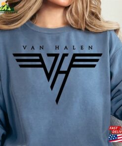 Comfort Colors Van Halen Sweat Edie Hoodie T-Shirt Classic 2 Comfort Colors Van Halen Sweat Edie Hoodie T Shirt Classic 3