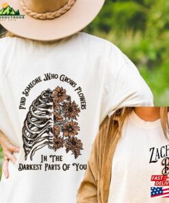 Comfort Colors Zach Bryan Front And Back Printed Thirt Find Someone Who Grows Flowers In The Darkest Parts Of You Shirt T-Shirt Classic Comfort Colors Zach Bryan Front And Back Printed Thirt Find Someone Who Grows Flowers In The Darkest Parts Of You Shirt T-Shirt Classic