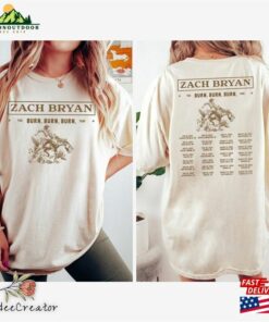 Comfort Colors Zach Bryan Shirt Fan Merch Western Cowboy Hoodie Sweatshirt