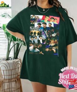Comfort T-Shirt Five Album One Night Shirt Concert 2023 Retro Unisex Gift Jonas 90 Sweatshirt Classic