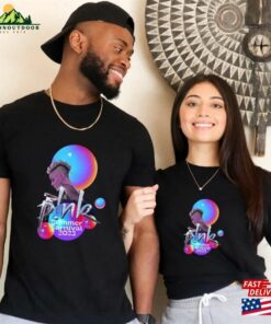 Concert 2023 Pink Shirt Art Tour Merch Trustfall T Shirt Unisex 1