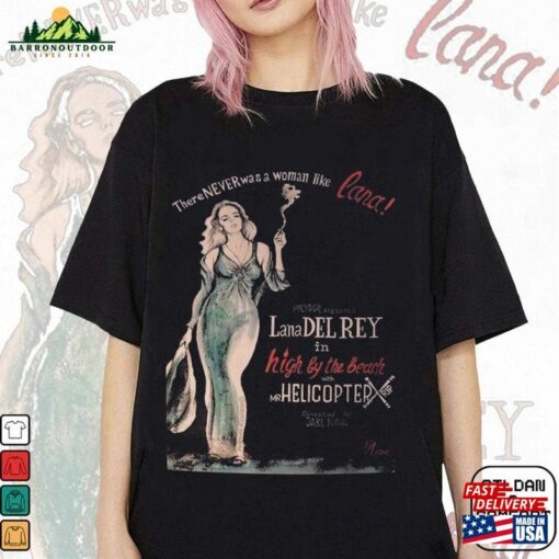 Concert Lana Del Rey 2024 Album T-Shirt Music Rock Retro Vintage Shirt Hoodie