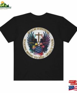 Concert Series Psalm Survivor Making Music To Him World Tour Band T Shirt For Christian On Higher Quality Classic T-Shirt
