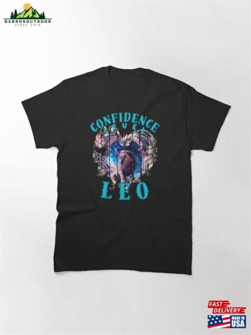 Confidence Level Leo Birthday Classic T-Shirt Unisex