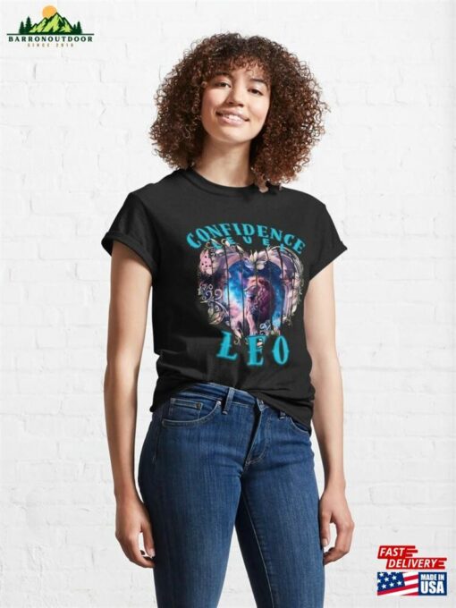 Confidence Level Leo Birthday Classic T-Shirt Unisex