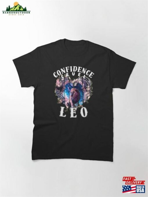 Confidence Level Leo Classic T-Shirt Sweatshirt Unisex