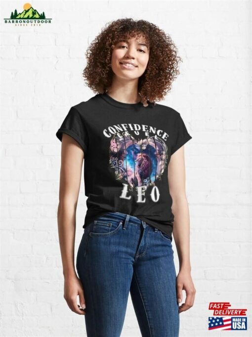 Confidence Level Leo Classic T-Shirt Sweatshirt Unisex