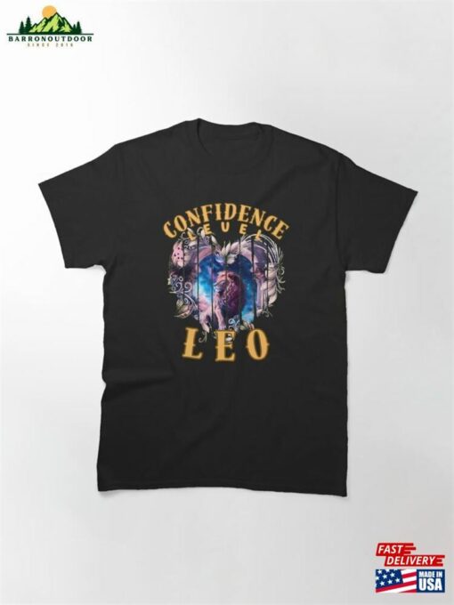 Confidence Level Leo Sign Classic T-Shirt Hoodie