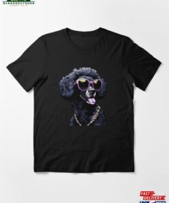 Cool Black Toy Poodle Eastbound And Down Essential T-Shirt Unisex