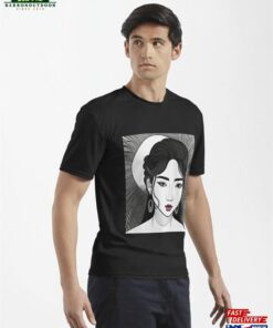 Cool Girl Portrait Active T Shirt Classic 3