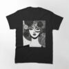 Cool Girl Portrait Art Classic T-Shirt Hoodie