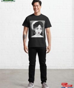 Cool Girl Portrait Classic T-Shirt Hoodie