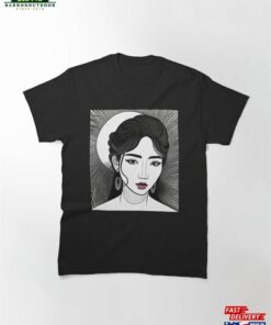 Cool Girl Portrait Classic T-Shirt Hoodie Unisex Cool Girl Portrait Classic T-Shirt Hoodie Unisex