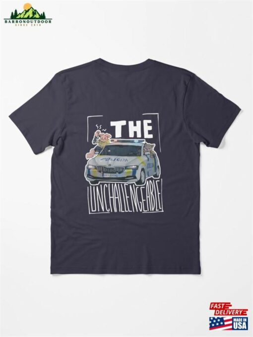 Copy Of The Unchallengeable Ainar And Edgar Driving Police Car Essential T-Shirt Unisex Sweatshirt