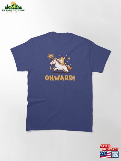 Corgi Riding Unicorn Classic T-Shirt Sweatshirt