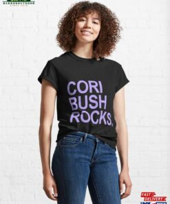Cori Bush T Shirtcori Rocks Blm Fist Lavender 2 Classic T Shirt Hoodie 1